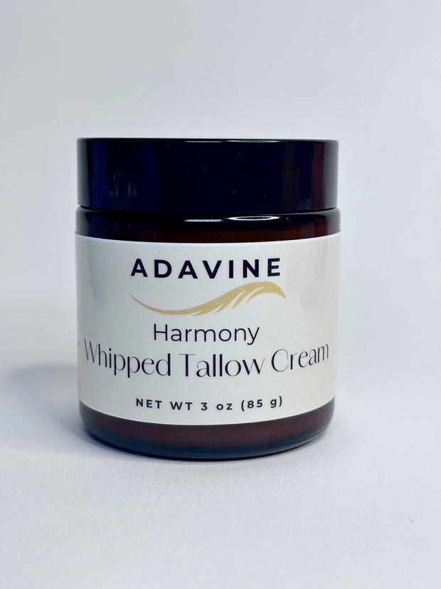 "Pre-Order Now — Ships October 21, 2025" Whipped Tallow Cream HARMONY  NET WT 3 OZ (85 g)