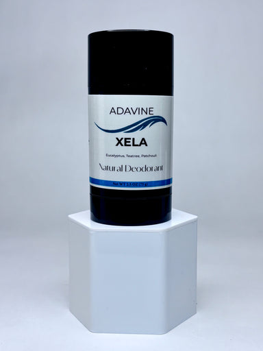 2025" Natural Deodorant XELA. Net WT 2.5 OZ (75 g)