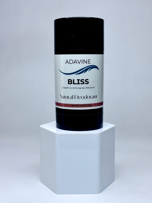 Natural Deodorant BLISS. Net WT 2.5 OZ (75 g)