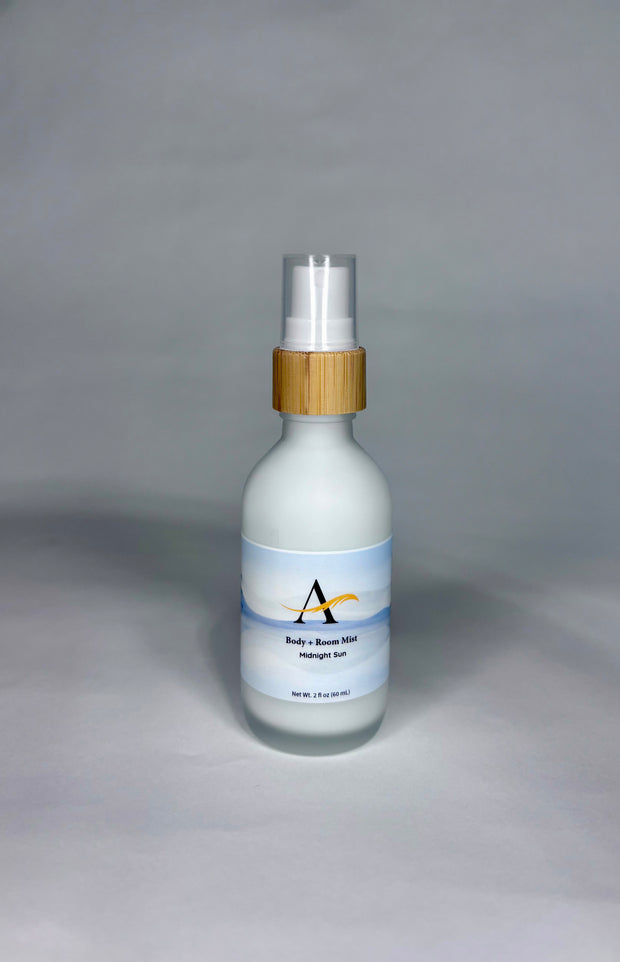 Body + Room Mist Net Wt 2 fl oz (60 mL) MIDNIGHT SUN